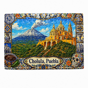 Mini rompecabezas 2D de Cholula, Puebla – 150 piezas