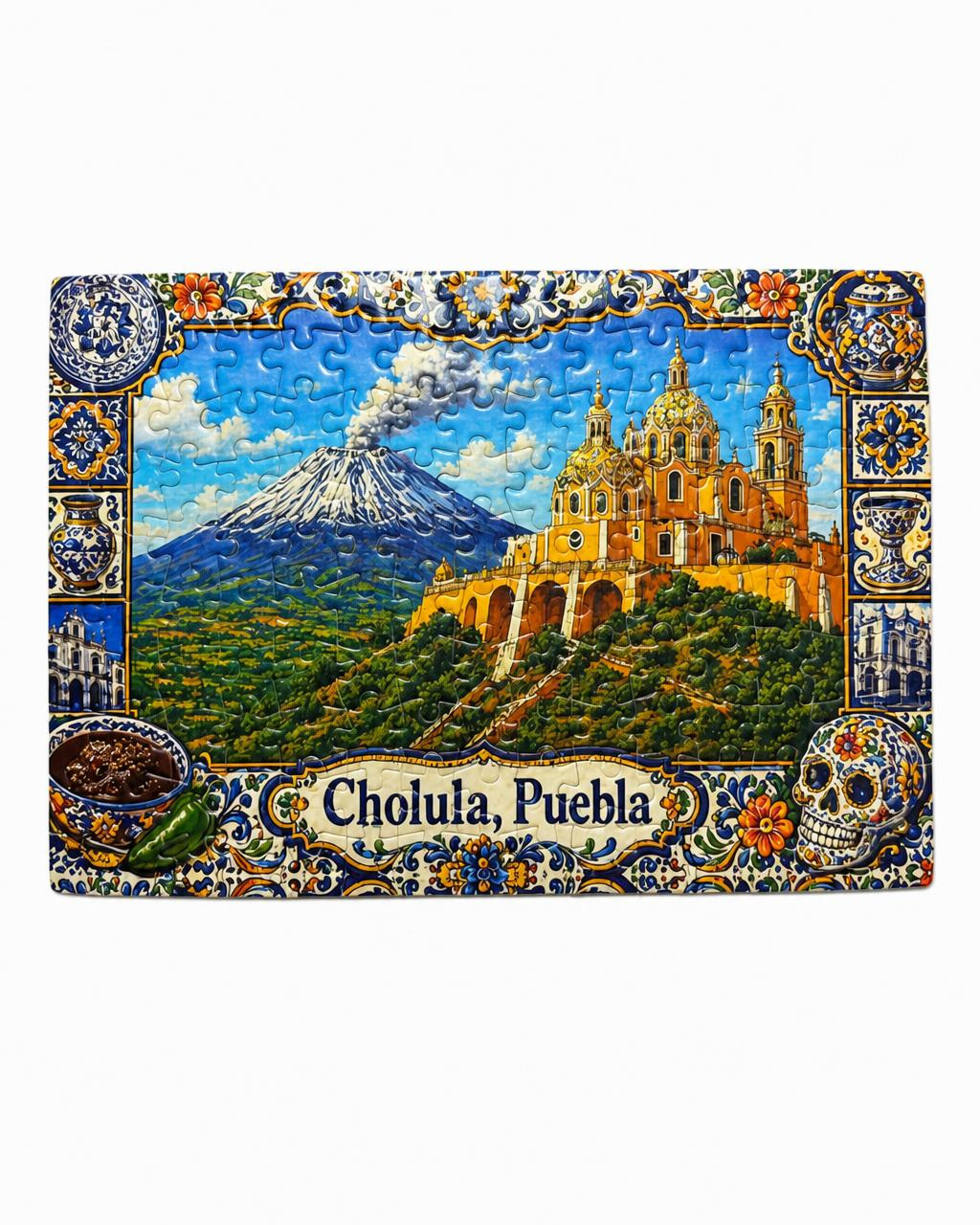 Mini rompecabezas 2D de Cholula, Puebla – 150 piezas