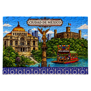 Mini rompecabezas 2D de Ciudad de México – 150 piezas